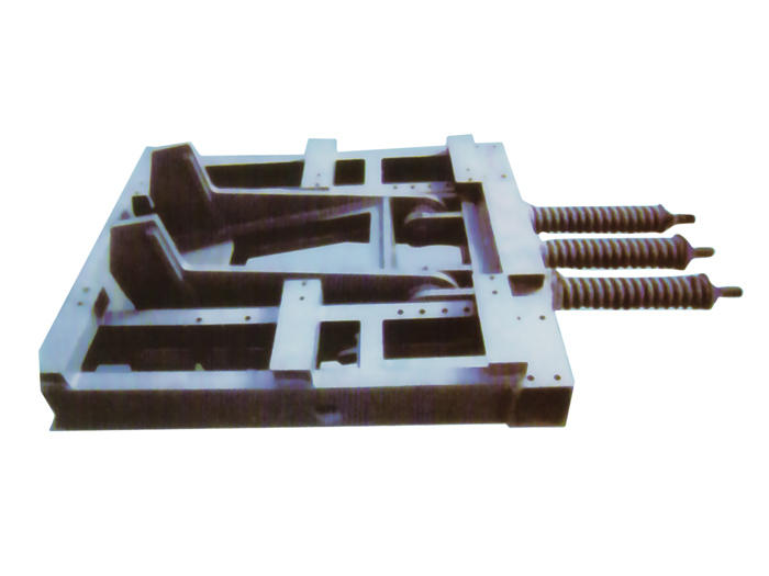 组碰头式阻车器